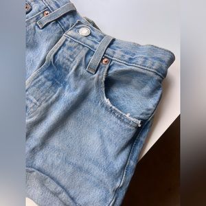 LEVI denim shorts